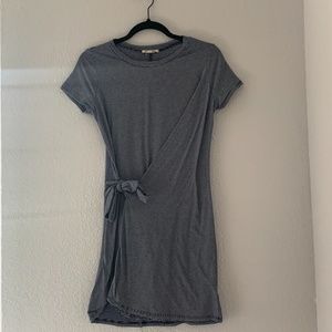 Rolla Coaster Navy Blue & White Striped Dress